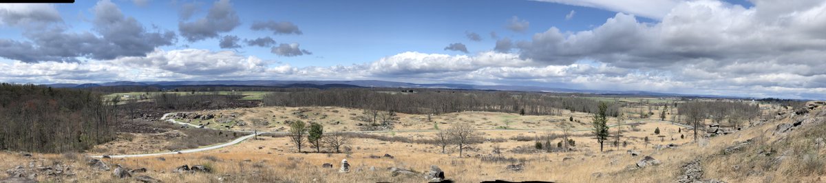 On this Memorial Day, take pause to remember those that paid the ultimate sacrifice in defense of our nation. 

Picture of #Gettysburg battlefield, the most costliest battle in our nation’s history, freedom isn’t free. View from Little Round Top.