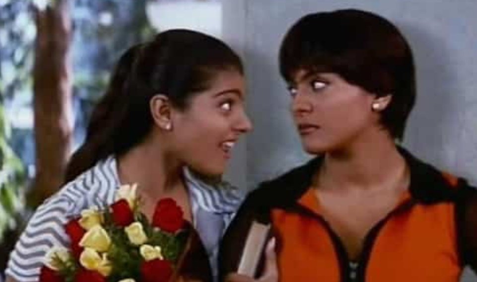 25 yrs of #Dushman: #Kajol calls it 'one of the scariest films I have ever said yes to': '#AshutoshRana scared me on screen & I’m sure all of you guys as well. A big thanks to #PoojaBhatt & #TanujaChandra for making me comfortable'

#25yearsofDushman @itsKajolD @ranaashutosh10