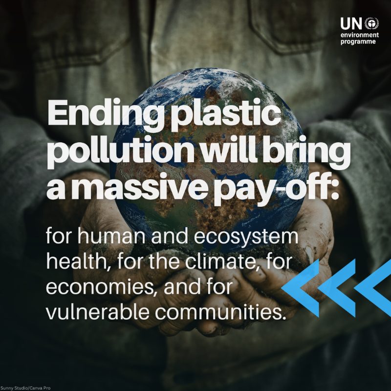 UNEP's tweet photo. Negotiators are gathering in Paris at the 2nd session of the Intergovernmental Negotiating Committee on Plastic Pollution (INC-2), discussing the way forward for a #PlasticsTreaty.

#PlasticsINC info: https://t.co/PRmhwM08zi