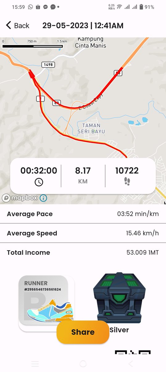 1MoveAcademy's tweet photo. Done for today.penat berhenti sekejap repair kasut.kasut nft pon kene repair supaya income x https://t.co/MNdzEX8Iiw terkumpul 2753mt.1k dlm tangan
Tekan link cara nak beli kasut
https://t.co/0Ubw4M7ePu
https://t.co/6TxwioNfrX
Register for free
https://t.co/ZDvS8G1OHZ https://t.co/Ezc6tMHuus