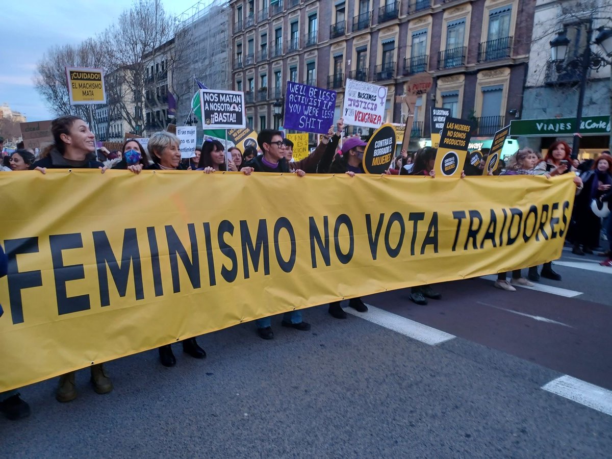 #28MayoElecciones 
#FeminismoNoVotaMisoginia