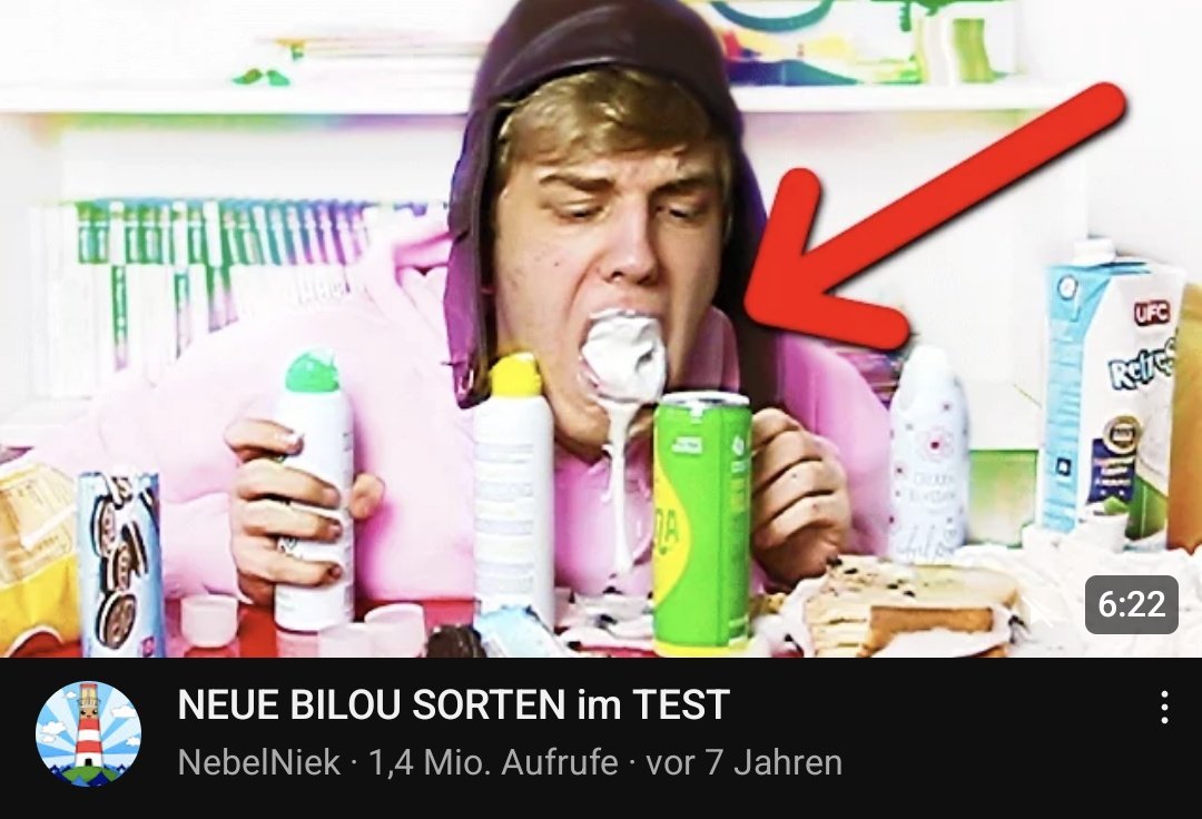 Hefeblock's tweet image. Warum nochmal war es damals im Trend Bilou zu fressen?