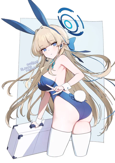 #ブルーアーカイブ  バニートキ