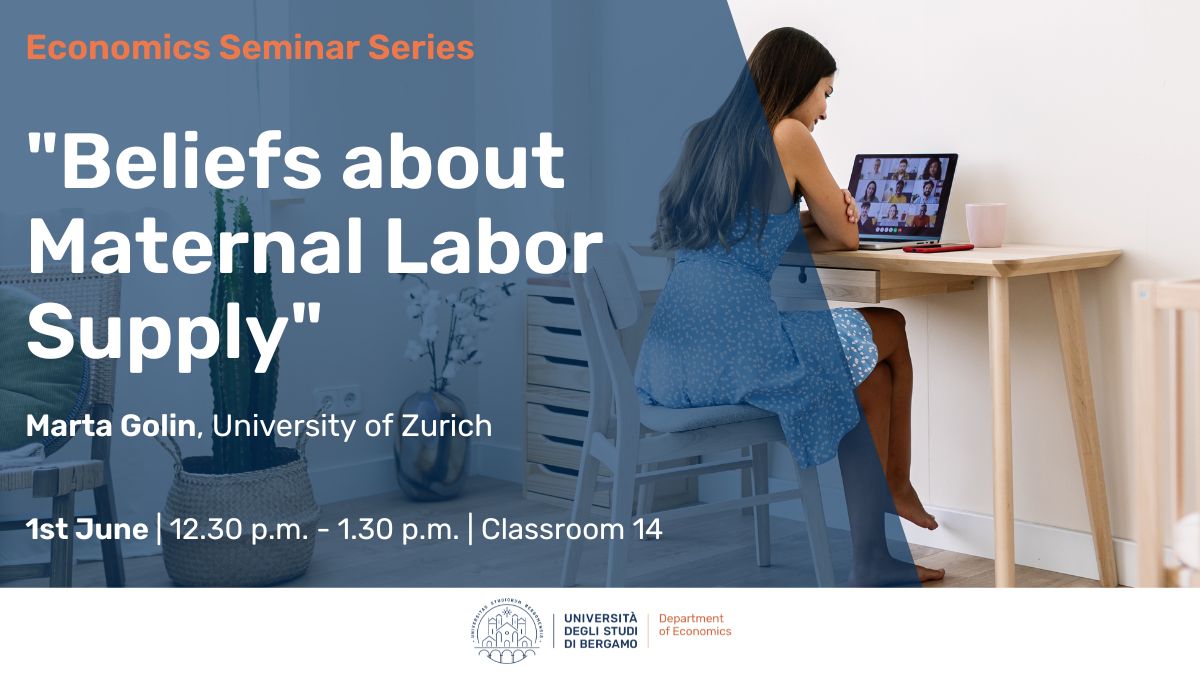 @MartaGolin, from @econ_uzh, will be the next researcher guest of the Department, during the series of economics seminars. Discover here all the details: dse.unibg.it/it/node/7875