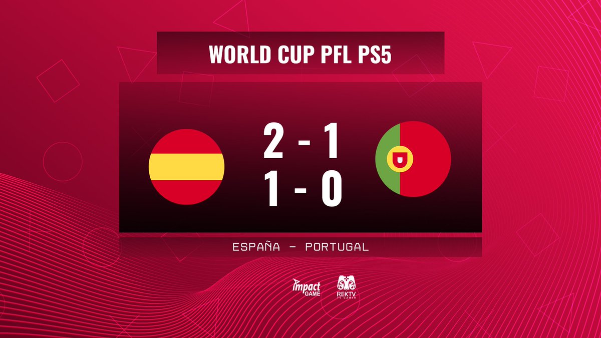 #resultados 🇪🇸🇵🇹

🗣️ Partidazo de la selección española absoluta de <a href="/xBazan6x/">Pedro Bazan</a>  en las semifinales de la World Cup de <a href="/OfficialPFL_/">PFL</a> .

FINAL: España 🇪🇸 vs Inglaterra🏴󠁧󠁢󠁥󠁮󠁧󠁿