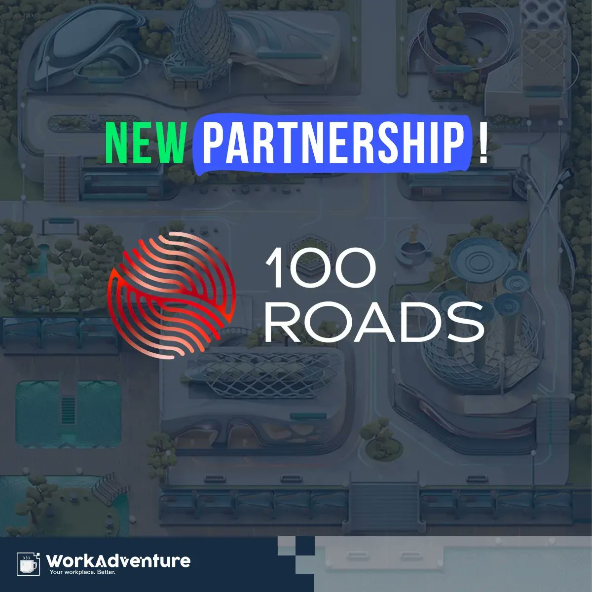We're thrilled to present one of our most loyal partners, 100 Roads Design!❤️

100 Roads Design creates virtual learning campuses for learning communities and schools. 

Our common ambition: Inspire and create new virtual learning experiences! 🚀
#FutureOfWork #remote #learning