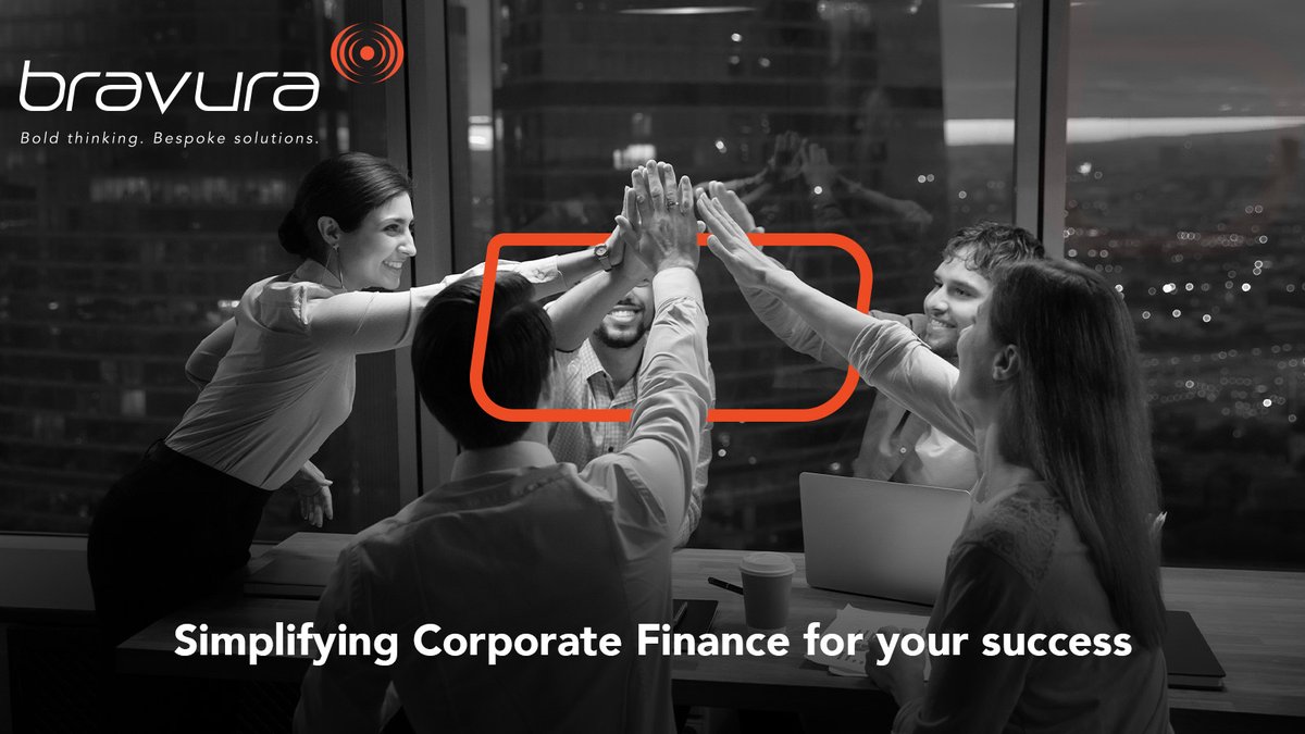 Struggling with corporate finance complexities? Look no further! Bravura's experienced professionals simplify the process, providing tailored solutions for financial success. Join us today to conquer challenges together. #SimplifiedFinance #BoldThinking #BespokeSolutions