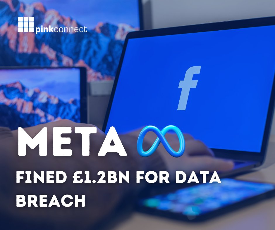 Read our article about Meta's record fine as they fail to comply with GDPR.
buff.ly/3BR1TY2

Do you need a GDPR Analysis?

☎️ Call Us: 0345 450 9393
💻 Email Us: tellmemore@pinkconnect.com

#Meta #GDPR #Security #ITOutsourcing #Cybersecurity