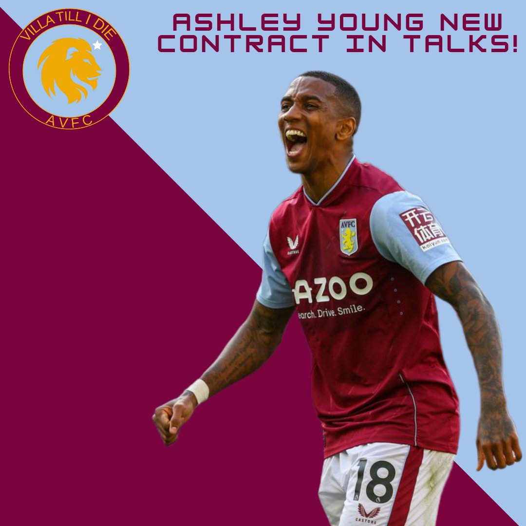 Ashley Young will sit with Unai Emery and the board to discuss a possible new contract extension for the 23/24 season

#avfc #astonvillafootballclub #utv #vtid #unaiemery #ashleyyoung