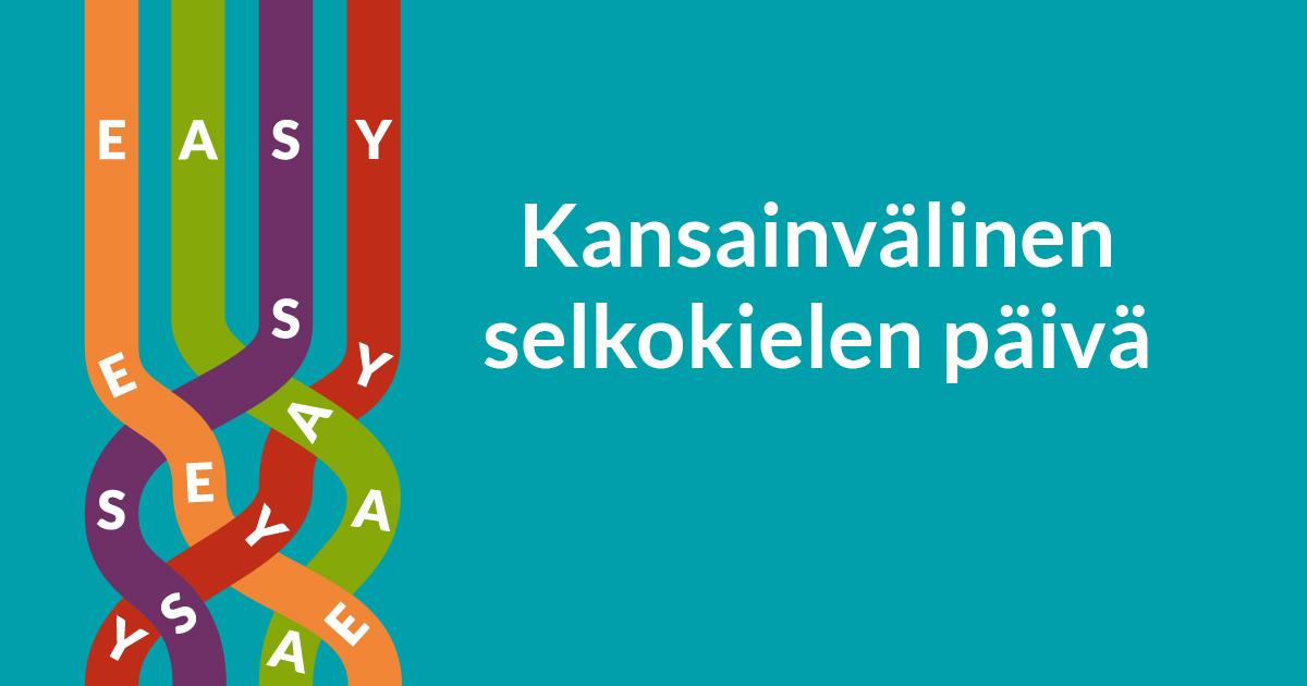 Klaara-verkosto järjestää tänään kansainvälisen selkokielen päivän tapahtuman klo 13-15, ohjelman, linkin lähetykseen löydät täältä: blogs.helsinki.fi/klaara-network…

#RohkeastiSelkokielellä #selkokieli #selkokielenpäivä