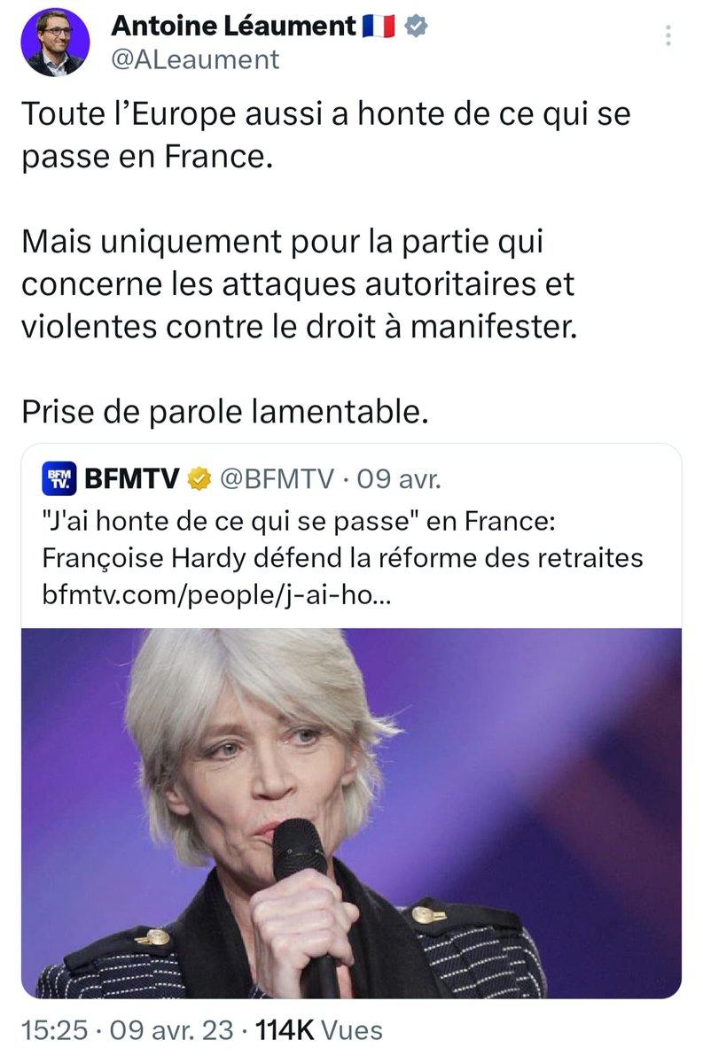 @IanBrossat @LDH_Fr Et tes potes de La France Indigne tel Leaumenteur @ALeaument  qui prônent la liberté d'expression pourvu qu'elle colle à celle de Pépère Mélenchon ?
LFI Nupes c'est la Corée du Nord 2.0