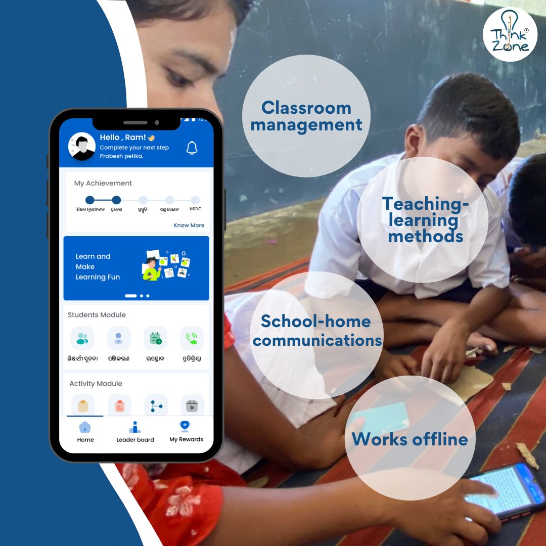 ThinkZone App helps #educators to learn various skills such as teaching-learning methods, classroom management, and school-home communications that prepare them to cater to the needs of children in their communities.

#mobileapplication #thinkzone #skills #edtech #educators