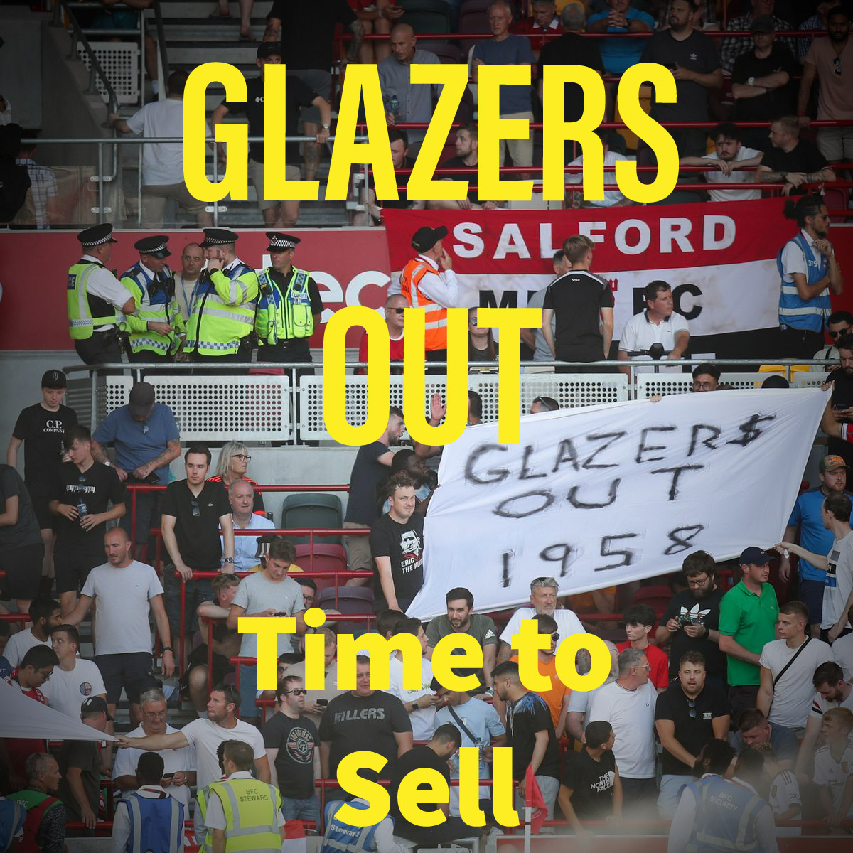The fans r fed up of waiting 
The players r fed up of waiting 
The manger and the stuff r fed up of waiting it's time to stop pissing about sell the Club n fuck of no one want u here #GlazersOutNOW #timetosell #GlazersFullSaleOnly #timetogo #drivethemout