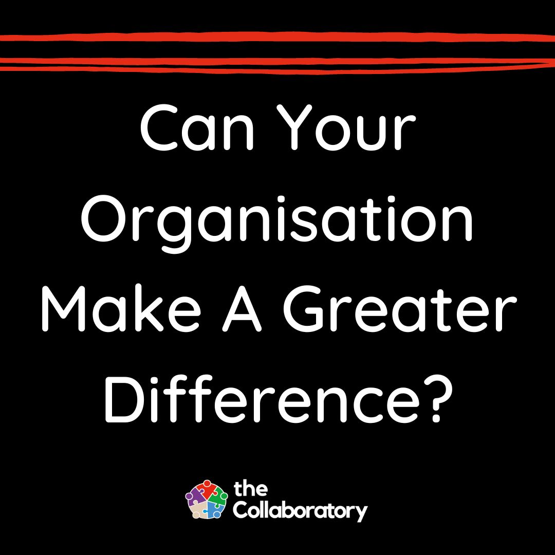 We work with corporate businesses and non-profit organisations to deliver solutions that tackle current and long-term issues in society, as well as preparing to get ahead of issues that may arise in the future.

thecollaboratory.co.uk

#ActionNotJustWords #ActionDrivesChange