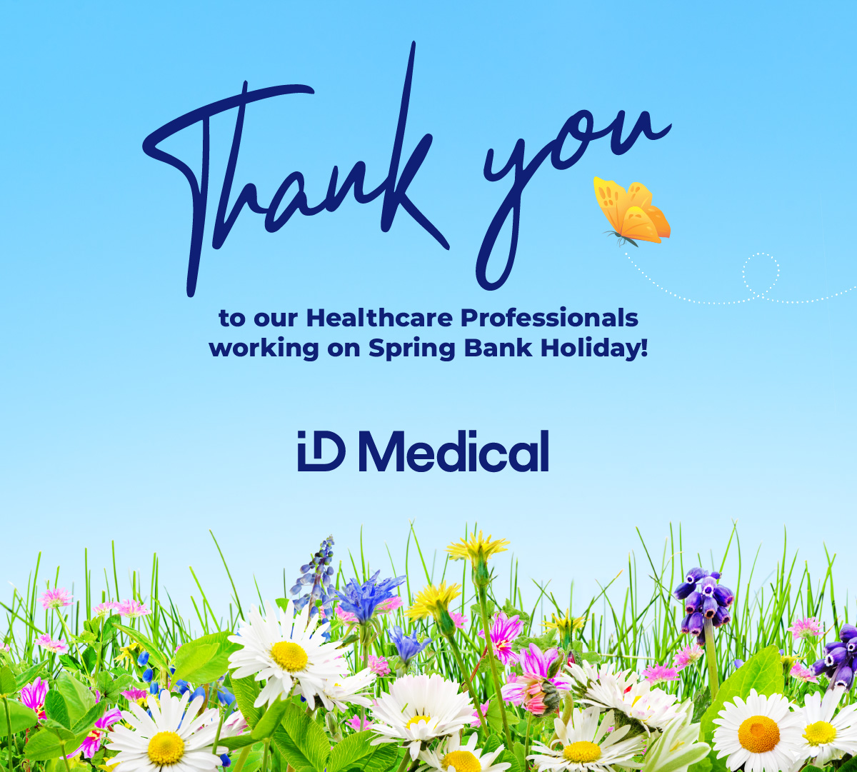 IDMedical's tweet image. Healthcare Professionals are important in our everyday life. They provide all kinds of care &amp;amp; support to the community. We are grateful for all our Healthcare Professionals who will be working through the long weekend – there for people in need. 
#IDMedical #SpringBankHoliday