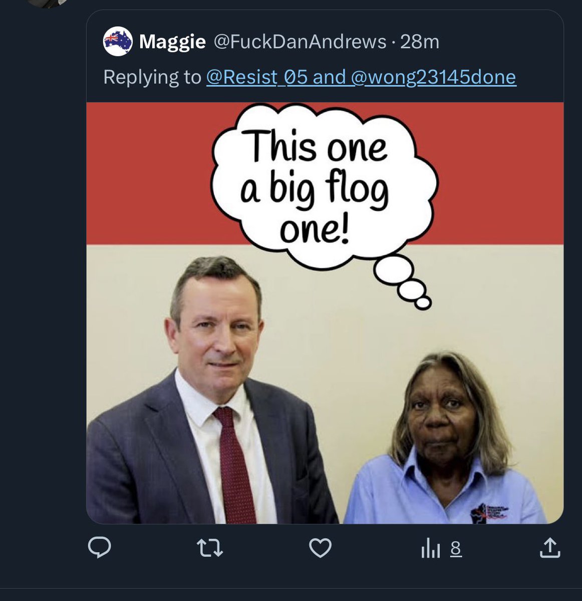 Ilovedaisy66's tweet photo. @Voice4Victoria Not mine 😂 https://t.co/f5UIs56xZF
