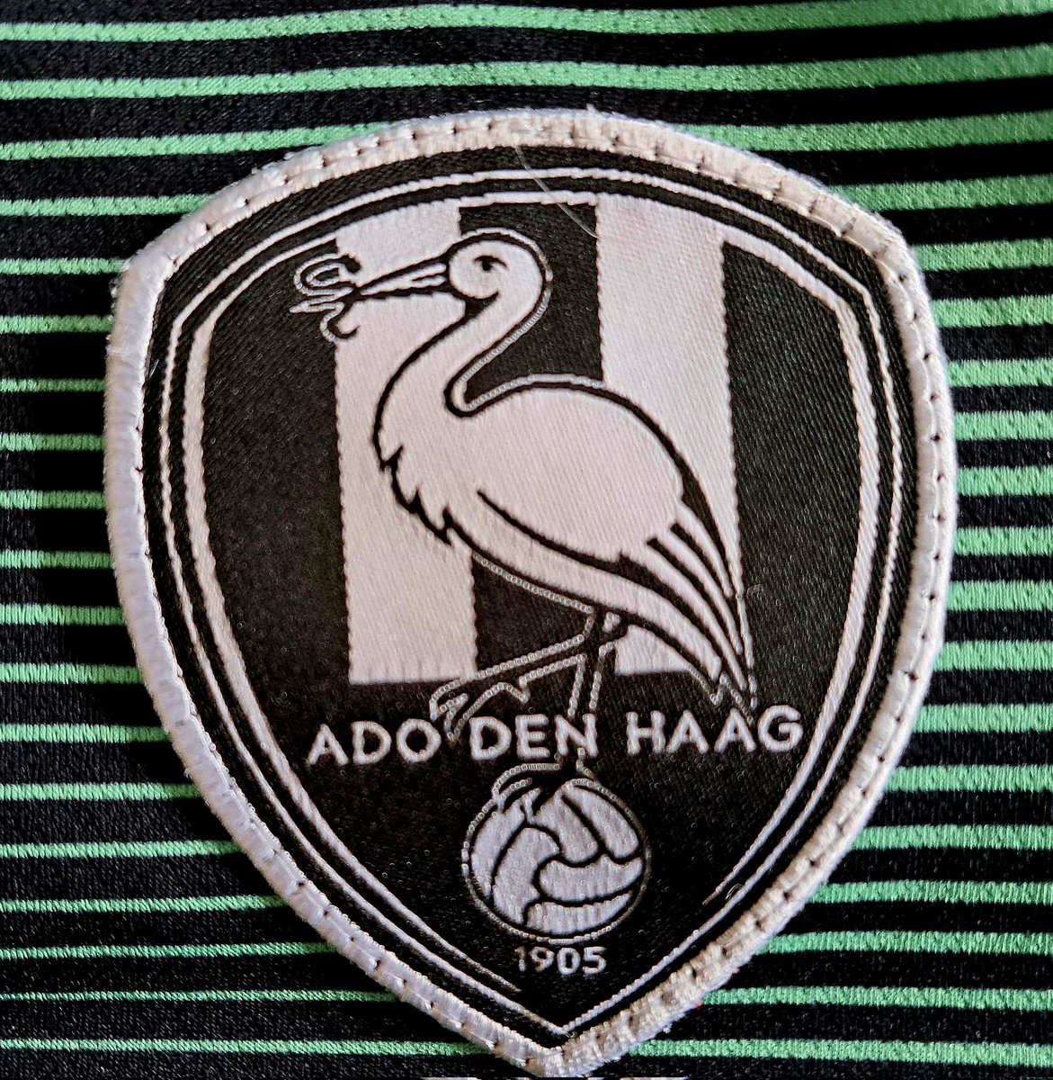 Van een Haagse collega kreeg ik een @ADOdenHaag shirt omdat ik volgens hem de Dick Advocaat van 
@KNGFGeleidehond ben 😉 #clubliefde #geleidehond