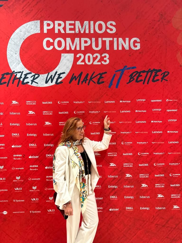 KorBusinessWeb's tweet photo. ⭐️¡Más de 400 personas nos reunimos el pasado jueves en Madrid para asistir a la IX edición de los #PremiosComputing23 de @ComputingBPS !

Ha sido un placer para @KorBusinessWeb ser patrocinadores de esta fantástica gala, ¡lo hemos pasado fenomenal! 😃🎉 https://t.co/7xEa00tF0R
