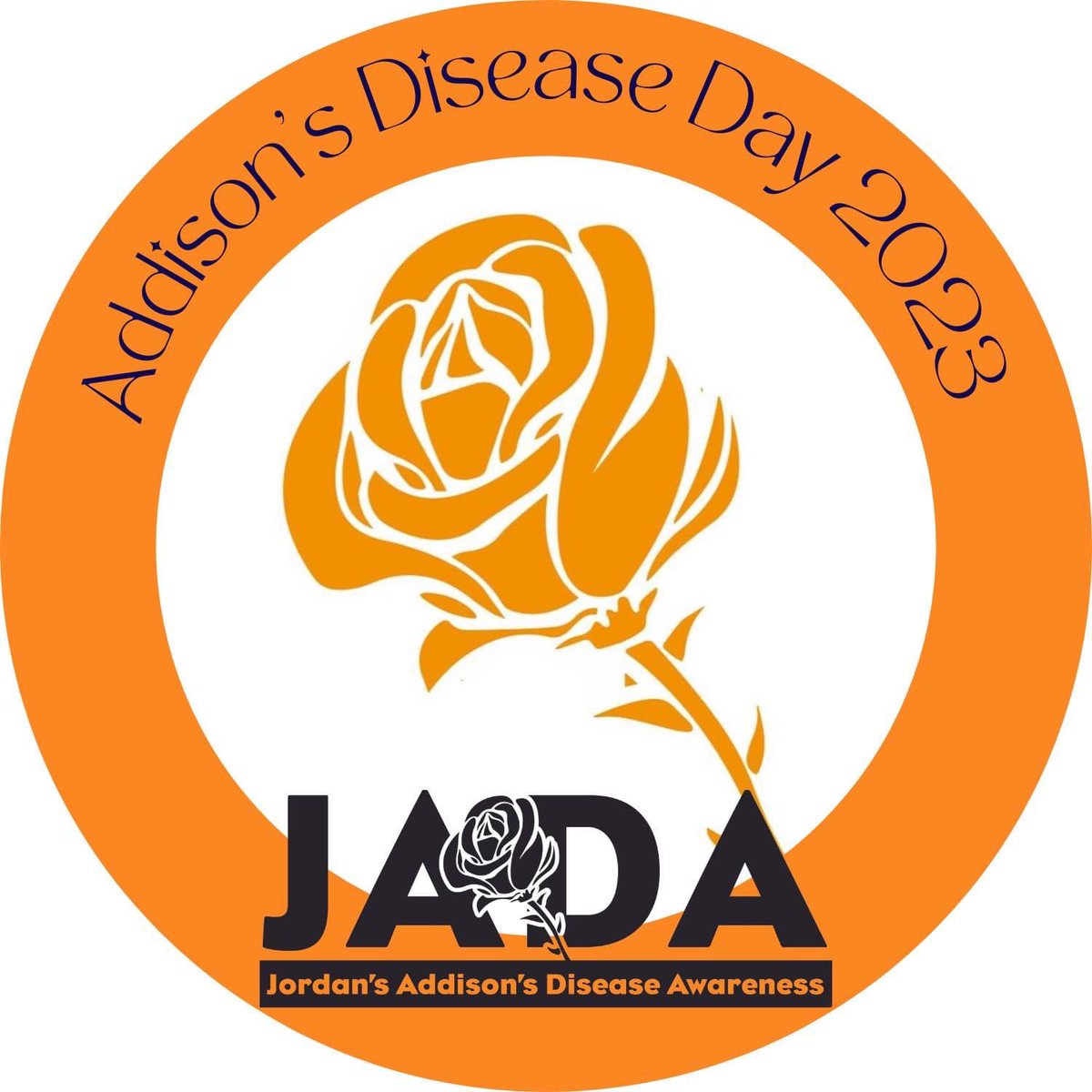 jadacharityorg's tweet image. Let’s turn Twitter orange today🧡🧡🧡
#addisonsdiseaseday2023 #jadacharityorg