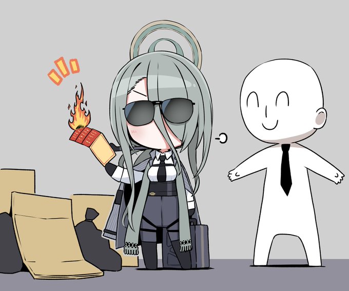 #블루아카 #ブルアカ #ブルーアーカイブ #BlueArchive @ilmangdong7  🕶️🔥
