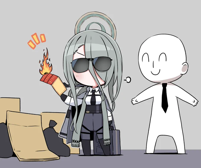 #블루아카 #ブルアカ #ブルーアーカイブ #BlueArchive @ilmangdong7  🕶️🔥
