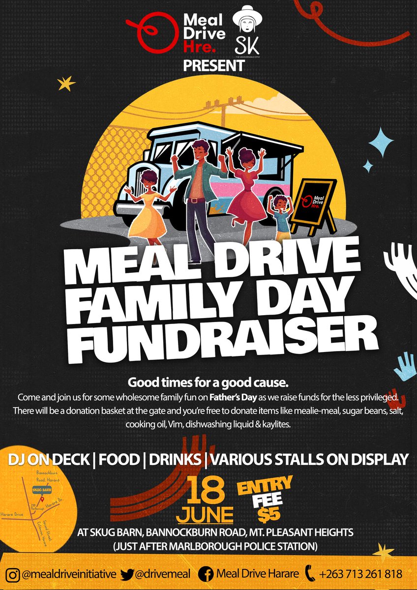 And we back.

We will be having the family fun day as we prepare for our winter drive.
Please come join us with your friends and family.
Midday till late and kids under 2 do not pay. 3-12yrs is half the price
RT for wider audience 🙏