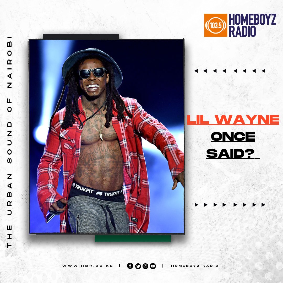 Homeboyz Radio on Twitter "Drop some memorable bars by Lil Wayne🔥 Let