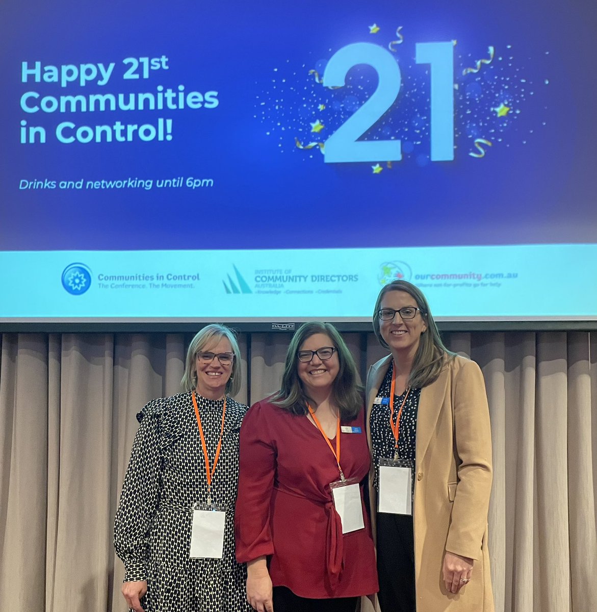 NCLLEN's tweet image. Three of our team have spent the day at the 21st Communities in Control Conference - feeling inspired and can’t wait to put into practice some of the things we have learnt #wearecic2023