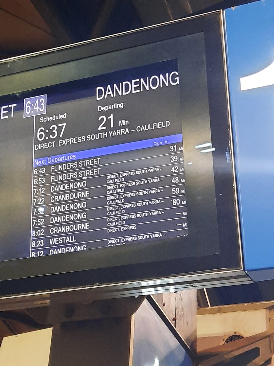 @metrotrains what's happening outbound on the Cranbourne Pakenham line? App crashes when clicking on these lines from Southern Cross..