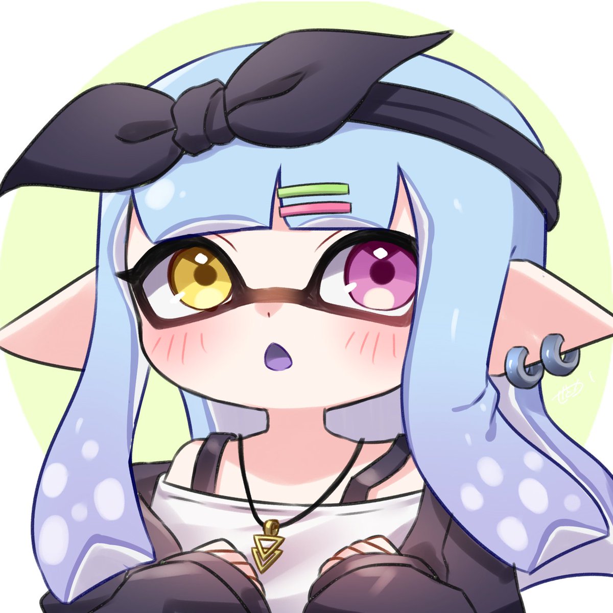 インクリング ,イカガール(スプラトゥーン) 「キュートなガール」せとか🐾依頼受付中のイラスト