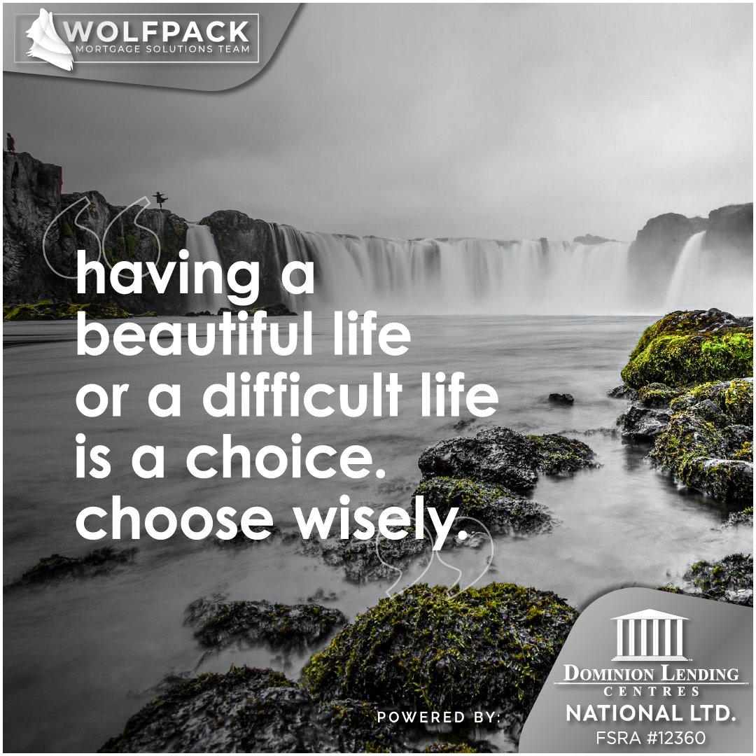 #MondayMindset 💭

'Having a beautiful life or a difficult life is a choice. Choose wisely'

We get to choose how we live each day! It can feel impossible to be happy, but once it becomes a habit you'll wonder how you ever lived differently.