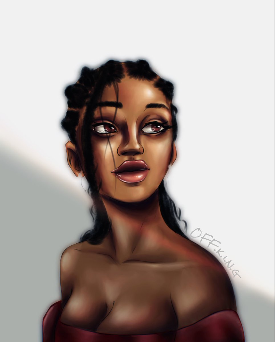 KingsleySAM_'s tweet image. I'm thrilled to unveil this piece, celebrating the beauty and strength of black women everywhere ✨. 

#BlackGirlArt #BlackWomanMagic #MelaninPride #ArtisticEmpowerment #CelebratingDiversity #BlackExcellence  #WomenInArt #ArtisticExpression #RepresentationMatters
#offkingart