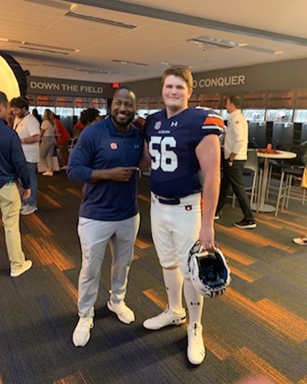 Grateful and excited about this camp invite from @AuburnFootball for June 11. Got to meet some of the coaches last year and loved it. Camp Season is here. Keep Grinding!!! @HallTechSports1 @RecruitWarriors @AL7AFootball