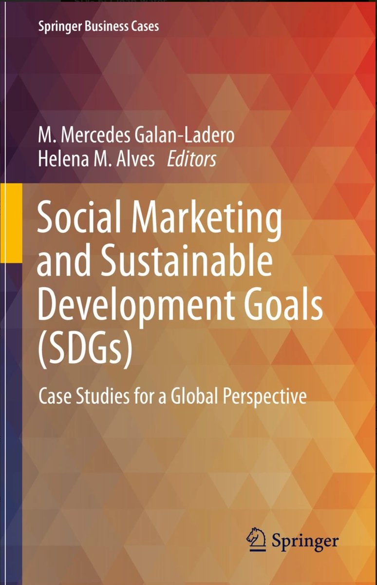 How can social marketing help the achievement of Sustainable Development Goals (SDGs)?

Have a 👀👀 at this recently published book by Springer with the collaboration of many social marketers worldwide! #socmar #socialmarketing

Info: bit.ly/3oEa3Ak