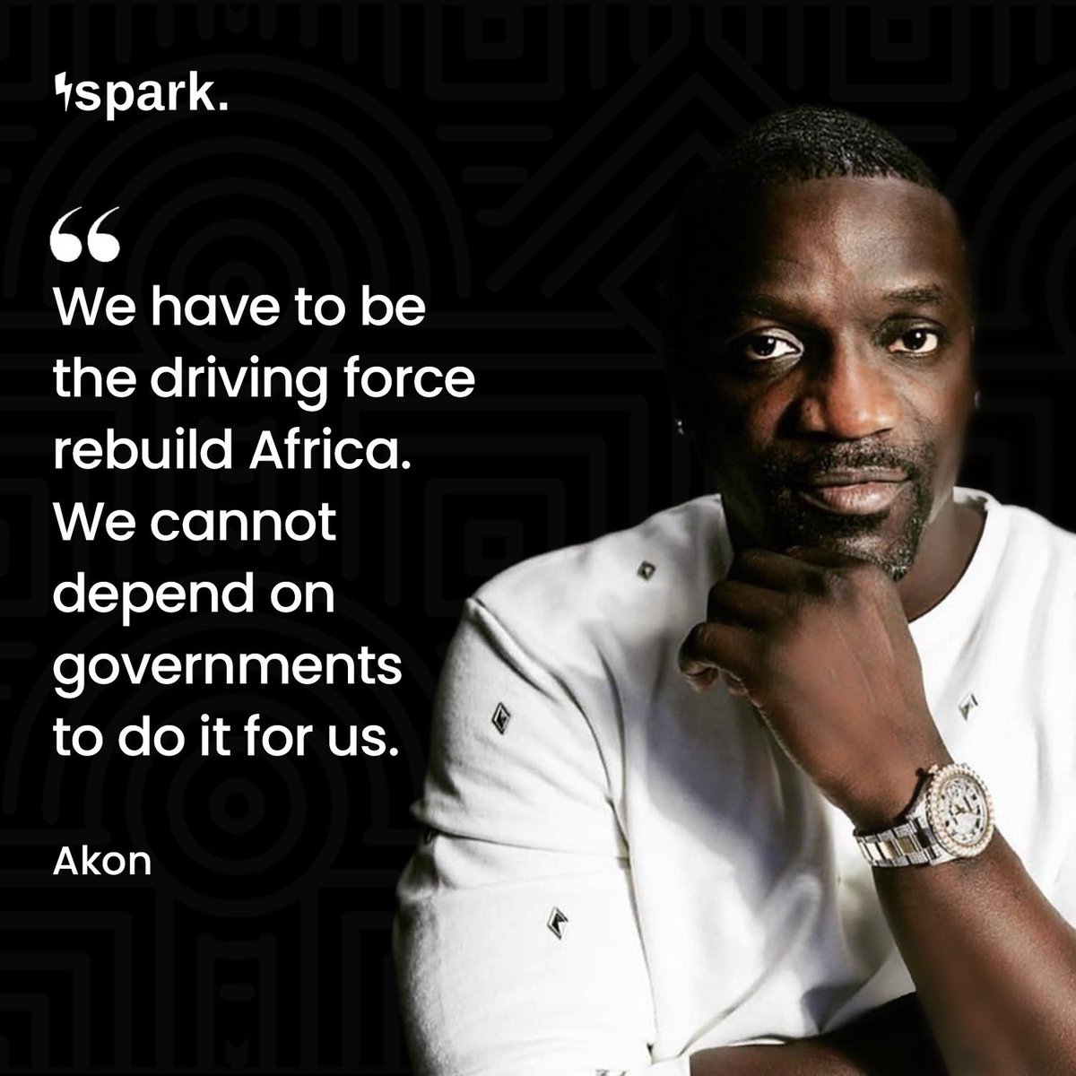 sparkmarkets's tweet photo. Africa, rise, build, and bloom! 

Create Your Spark⚡️

__
#sparkafrica #createyourspark #tech #africa #founders  #startup #monday #mondaymotivation #entrepreneur https://t.co/mlSZsuHEe5