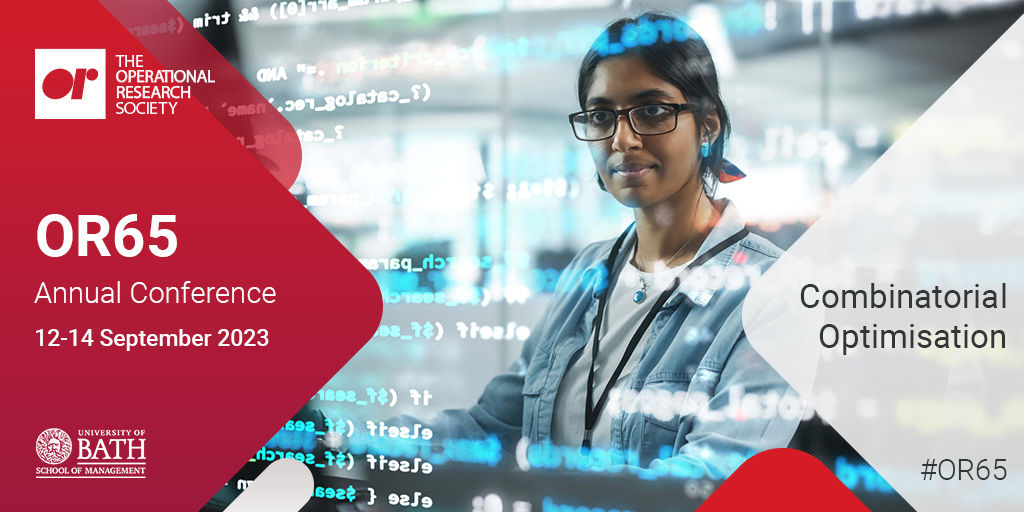 TheORSociety's tweet image. 💡Get ready for an exciting stream where researchers, practitioners, and experts gather to discuss the latest in combinatorial optimisation.
👀More at: bit.ly/3M16BsJ
#CombinatorialOptimisation #ResearchExchange #CollaborationOpportunities #FieldExperts