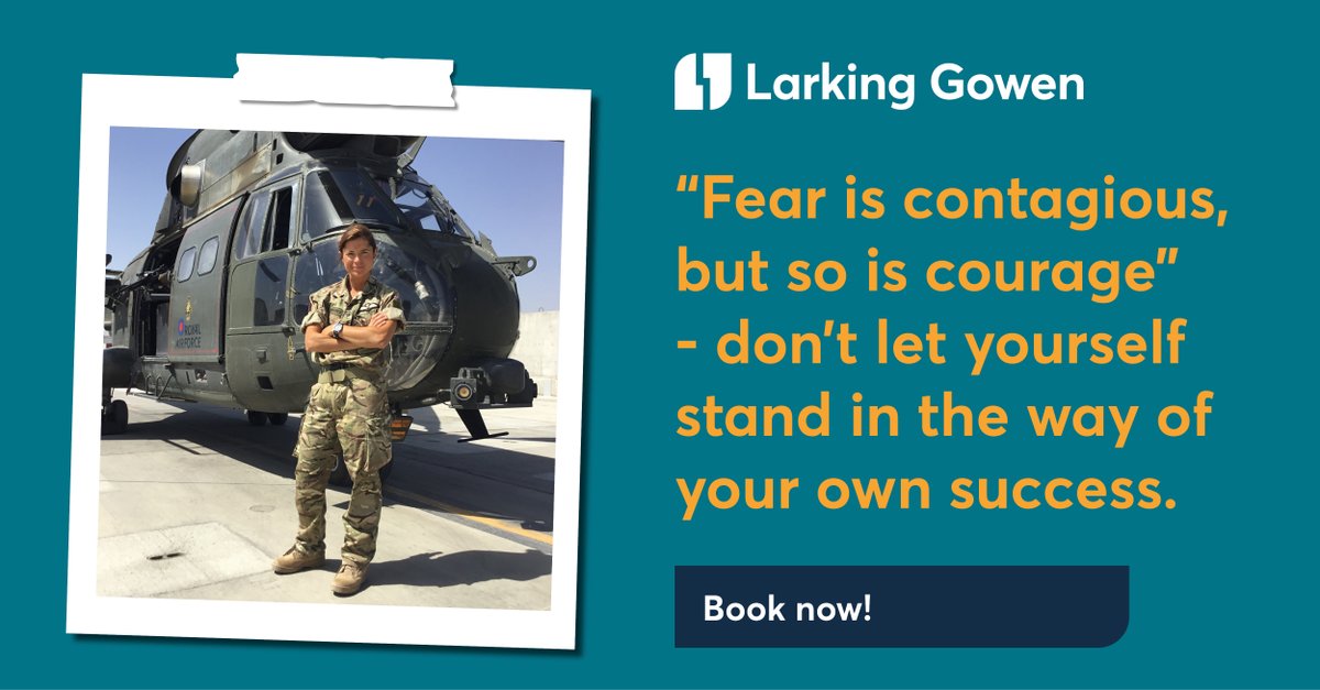 Last chance to book your place at our Summer Business Breakfast! Sarah Furness is our guest speaker this summer, discussing how to future-proof your mindset through resilience and courage when performing 'under-fire'! Learn more here: larking-gowen.co.uk/events/event-s…