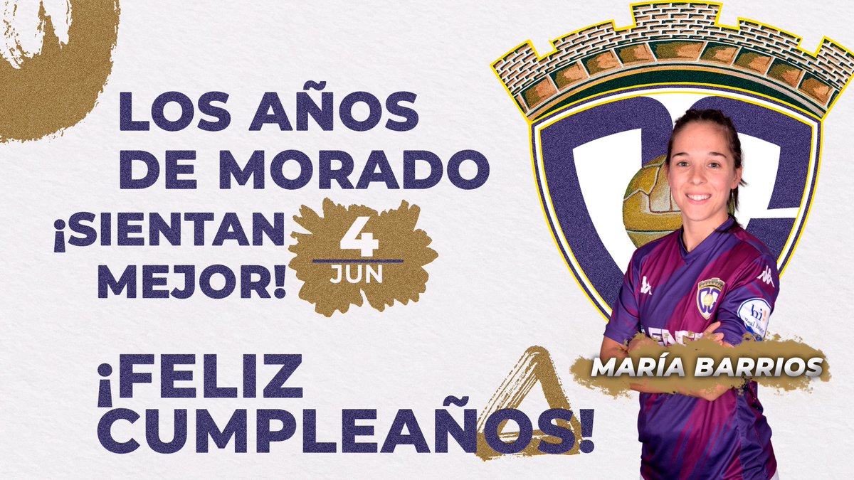 🥳¡Feliz cumpleaños, <a href="/MBarrios19/">Maria Barrios</a>!

Nuestra killer está de celebración en el día de hoy 🎉

¡Por muchos años más de 💜!

#AúpaDépor 💜