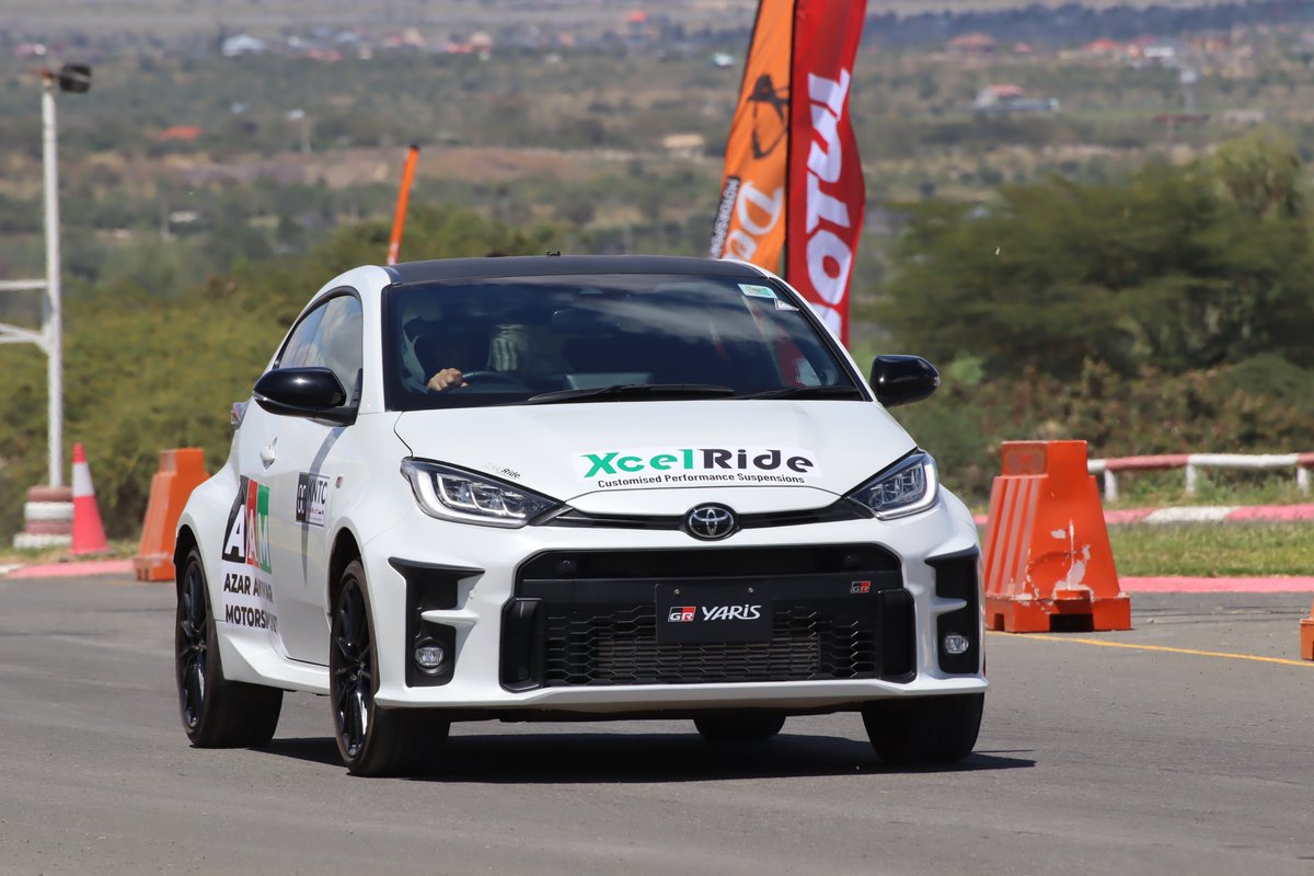 Kalasinga_'s tweet photo. The Toyota GR Yaris driven by Azar Anwar. The car was originally brought in to be the route opener for the Safari Rally but Kenya happened. https://t.co/4GuPwMK20C