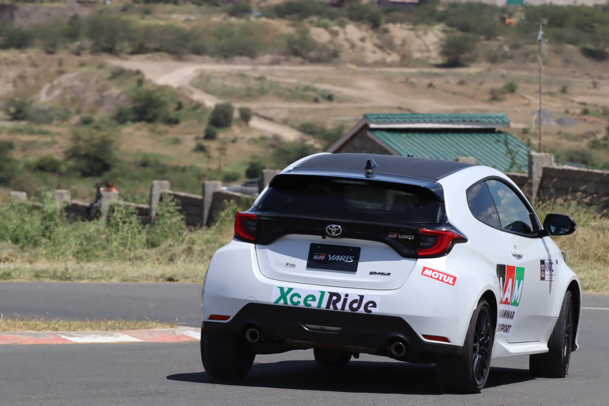 Kalasinga_'s tweet photo. The Toyota GR Yaris driven by Azar Anwar. The car was originally brought in to be the route opener for the Safari Rally but Kenya happened. https://t.co/4GuPwMK20C