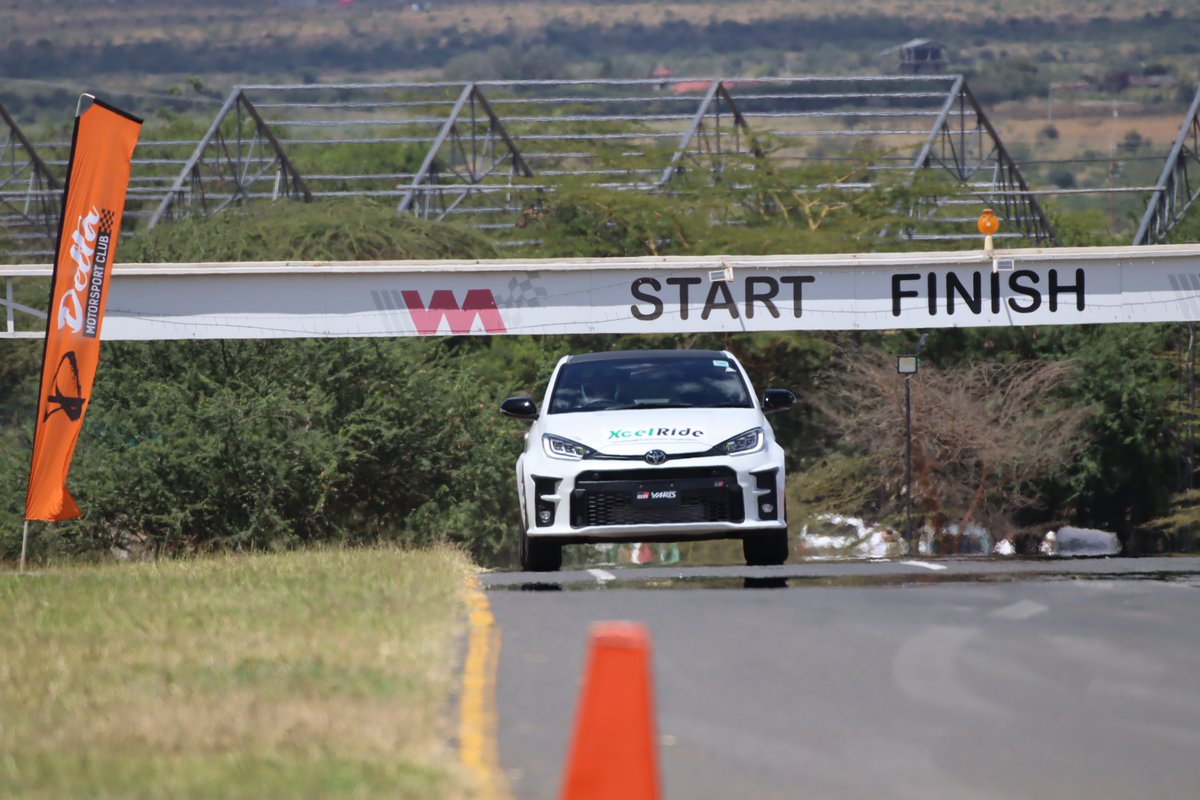 Kalasinga_'s tweet photo. The Toyota GR Yaris driven by Azar Anwar. The car was originally brought in to be the route opener for the Safari Rally but Kenya happened. https://t.co/4GuPwMK20C