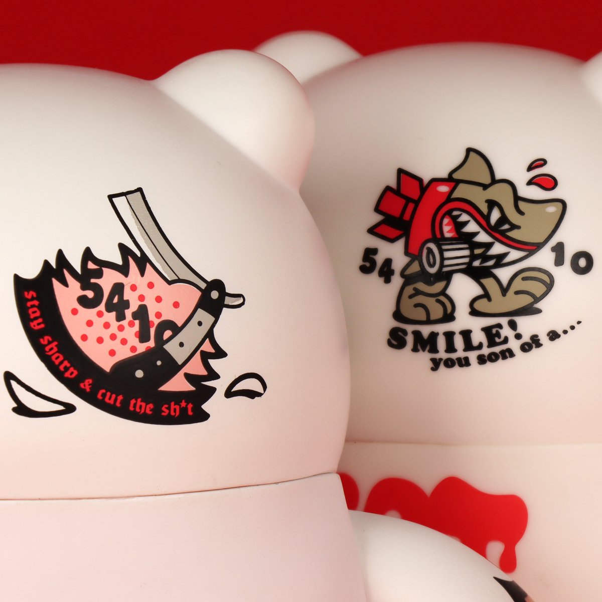 TeddyTroops's tweet photo. "SHAVED" & "SHARK"
new TEDDY TROOPER vinyl toys by @FlyingFortress_ out now and available over at https://t.co/QDaJ7BAn1U :
https://t.co/mhHq4arj3X
https://t.co/1HvXF6l23F
#teddytroops #vinyltoys #urbanvinyl #arttoys #IRLnippes #artoyz #teddytrooper @artoyz https://t.co/fwi3LF3CZp