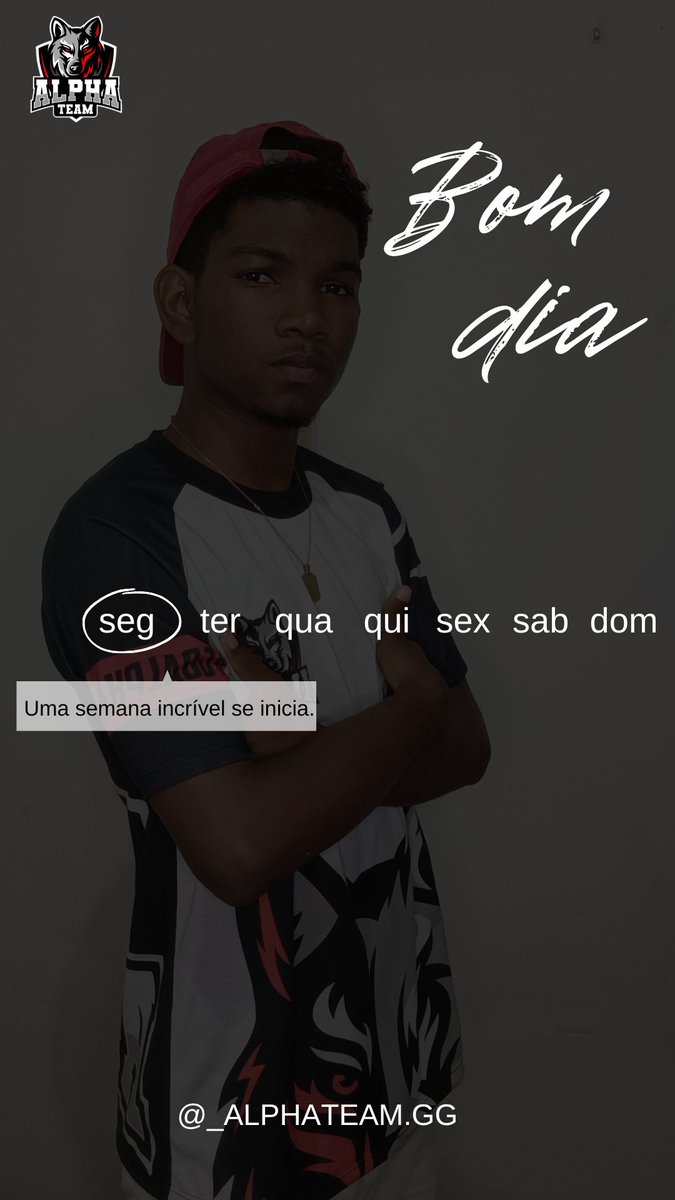 Bom dia a todos e uma ótima semana! #Bomdia
