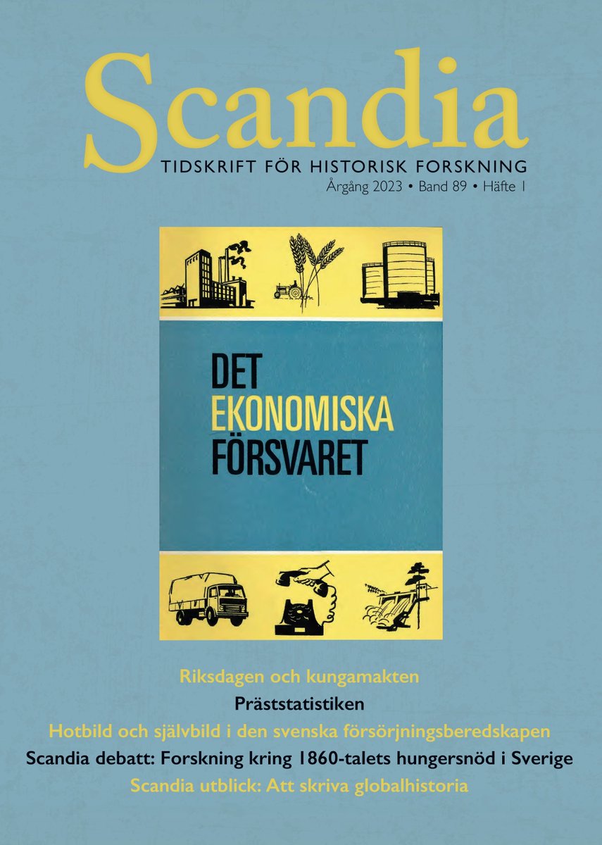 Scandia - tidskrift för historisk forskning tweet media