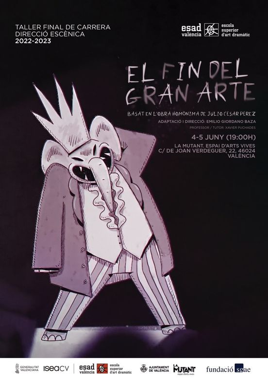 Esto ocurrirá dentro de muy poco. Espero que les salga muy bien la función y algún informe presencial de vuestra parte