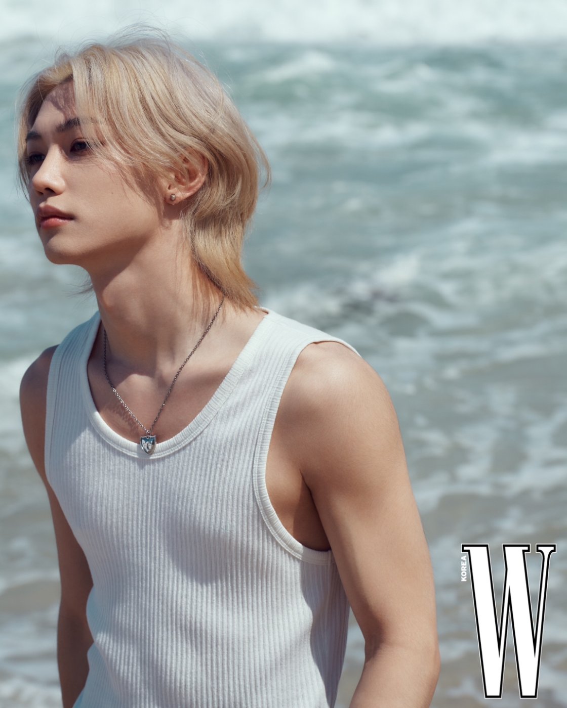 スキズFelix愛用【ASKYURSELF】シンプル★Raw Sleeveless Tank Lee Felix Summer vibes Boyfriend material Stray Kids SKZ