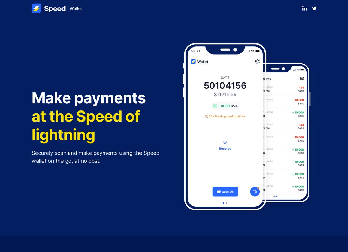 Lightning Labs⚡️🍠 on Twitter "RT speed_LN 🌟 Exciting announcement