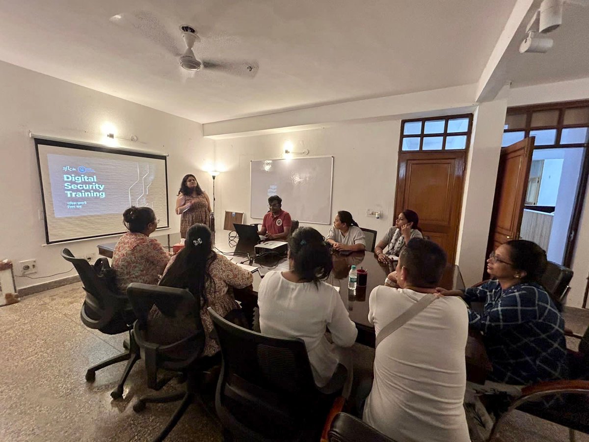 SFLCin's tweet image. #DigitalSecurityTraining  

Last week we successfully conducted another #DST  with Tara Child Protection and Empowerment team.

@RadhikaJhalani and @NilayS1998  facilitated the training.  

#cybersecurity #safety #digitalhealth #DST #privacy #encryption #DST #journalism