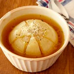 疲れた日にオススメの究極のズボラ飯!レンジで作ったとは思えない!『玉ねぎスープ』