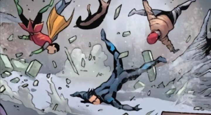 WILL FOREVER BE SALTY HOW NIGHTWING SURVIVES FALLS LIKE THESE 
BUT DIED TO A ROCK/ESCRIMA